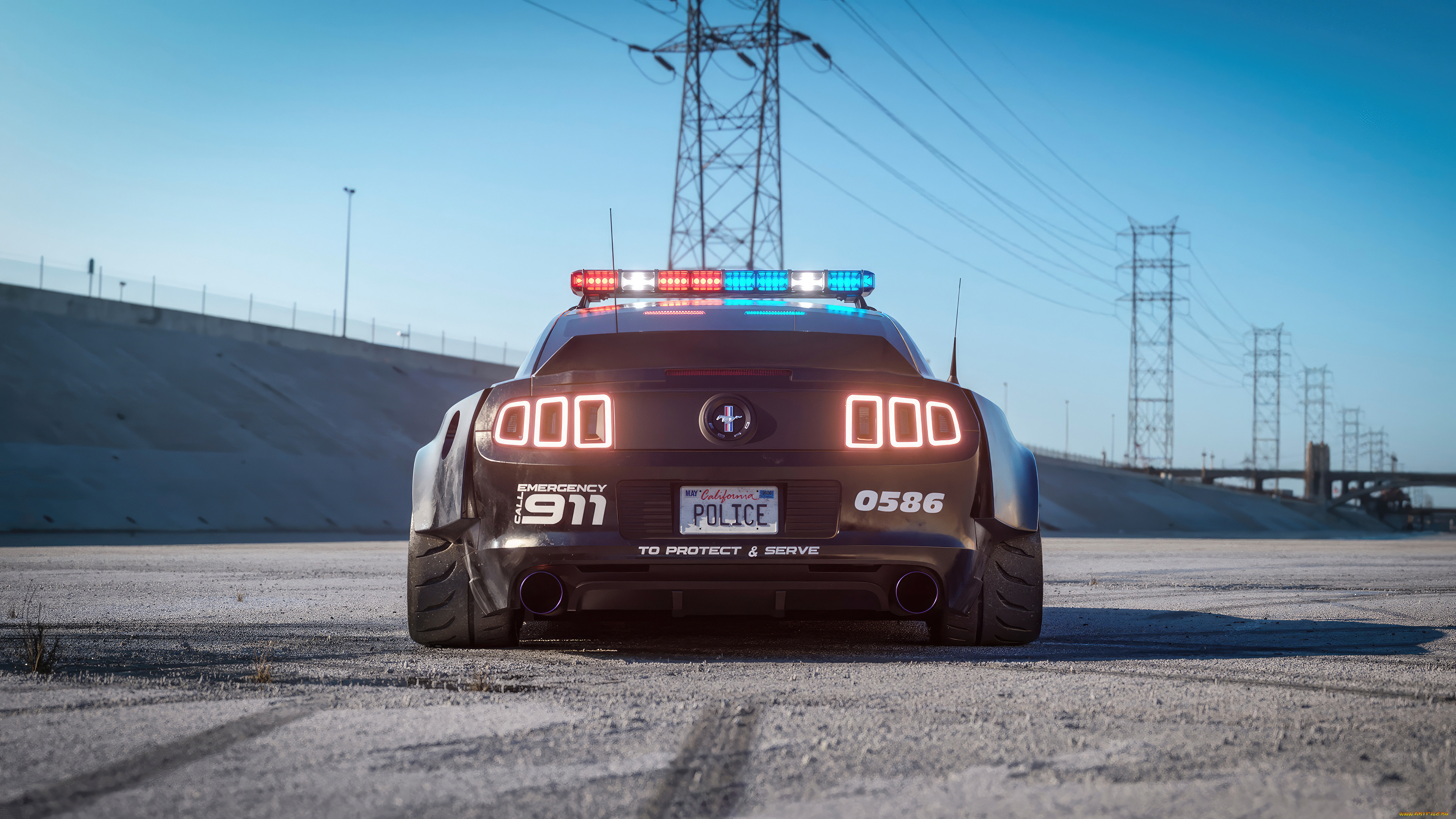 Ford Mustang Police Interceptor